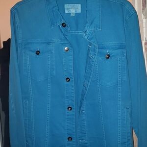 Sun + Stone Blue Jean Jacket Timeless Style